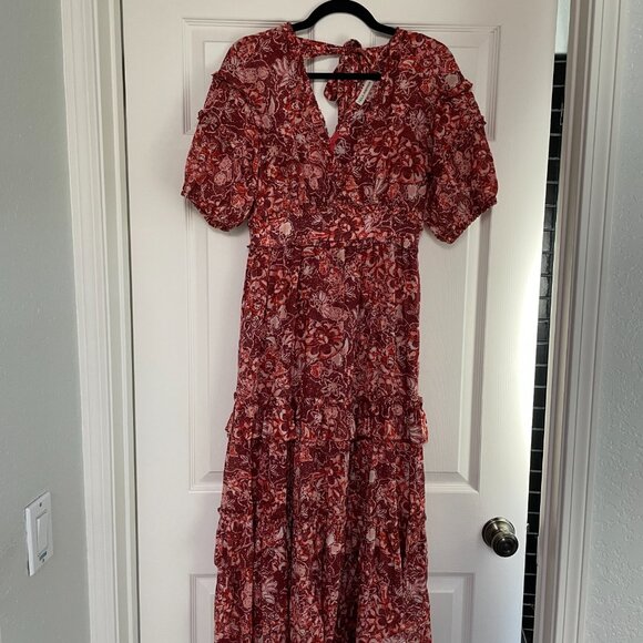 Ulla Johnson Floral Amora Dress in size 0 - Picture 5 of 6